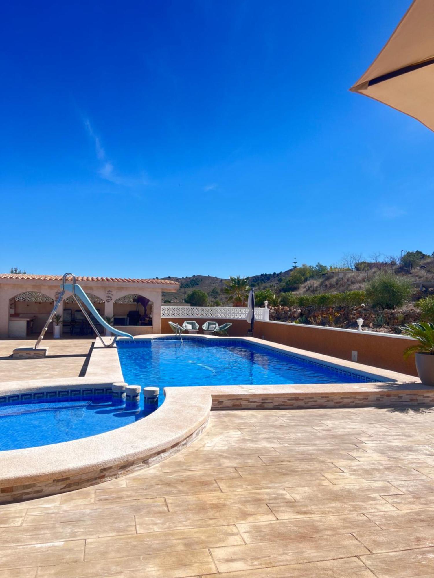 Ferienwohnung Casa Dusena Estrella Hondón de las Nieves Exterior foto